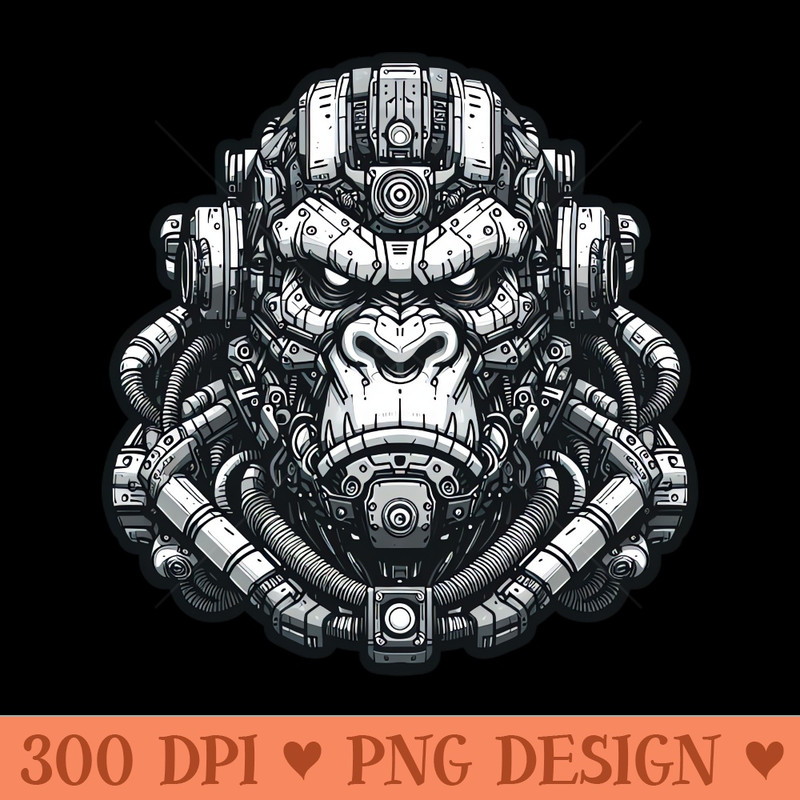 Mecha Apes S01 D18 - Downloadable PNG - Convenience