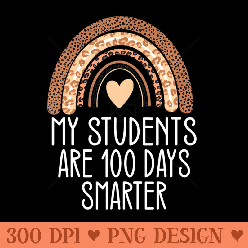 My Students Are 100 Days Smarter 100Th Day Of School Teacher - - Convenience