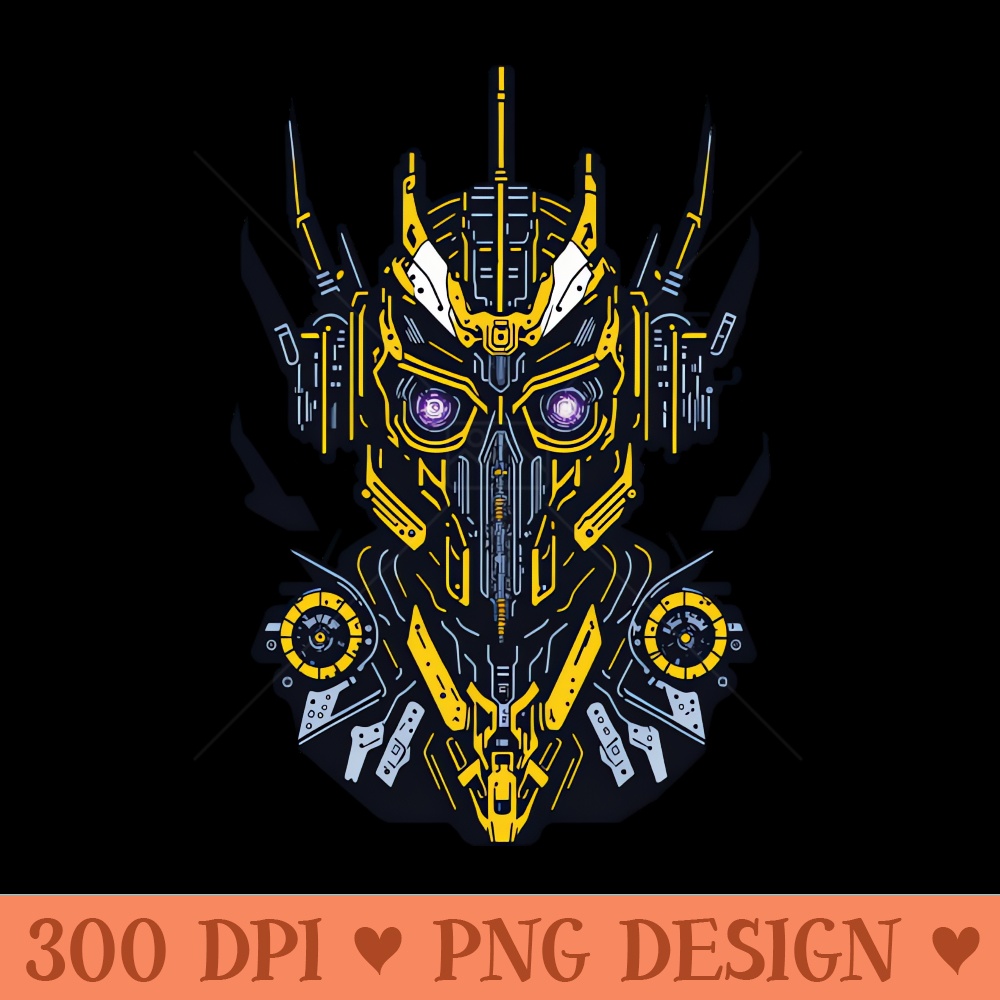 Mecha Skull S03 D37 - PNG Downloadable Art - Latest Updates