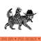 Cowboy Cat - PNG Downloadable Art - Unique