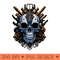 Mecha Skull S03 D02 - PNG Download - Good Value