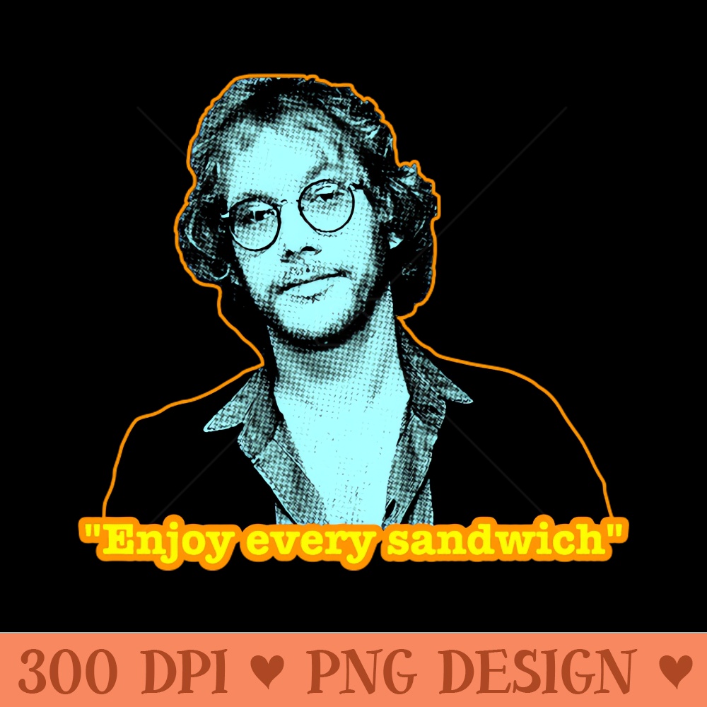 Enjoy Every Sandwich Warren Zevon - PNG Image Downloads - Good Value