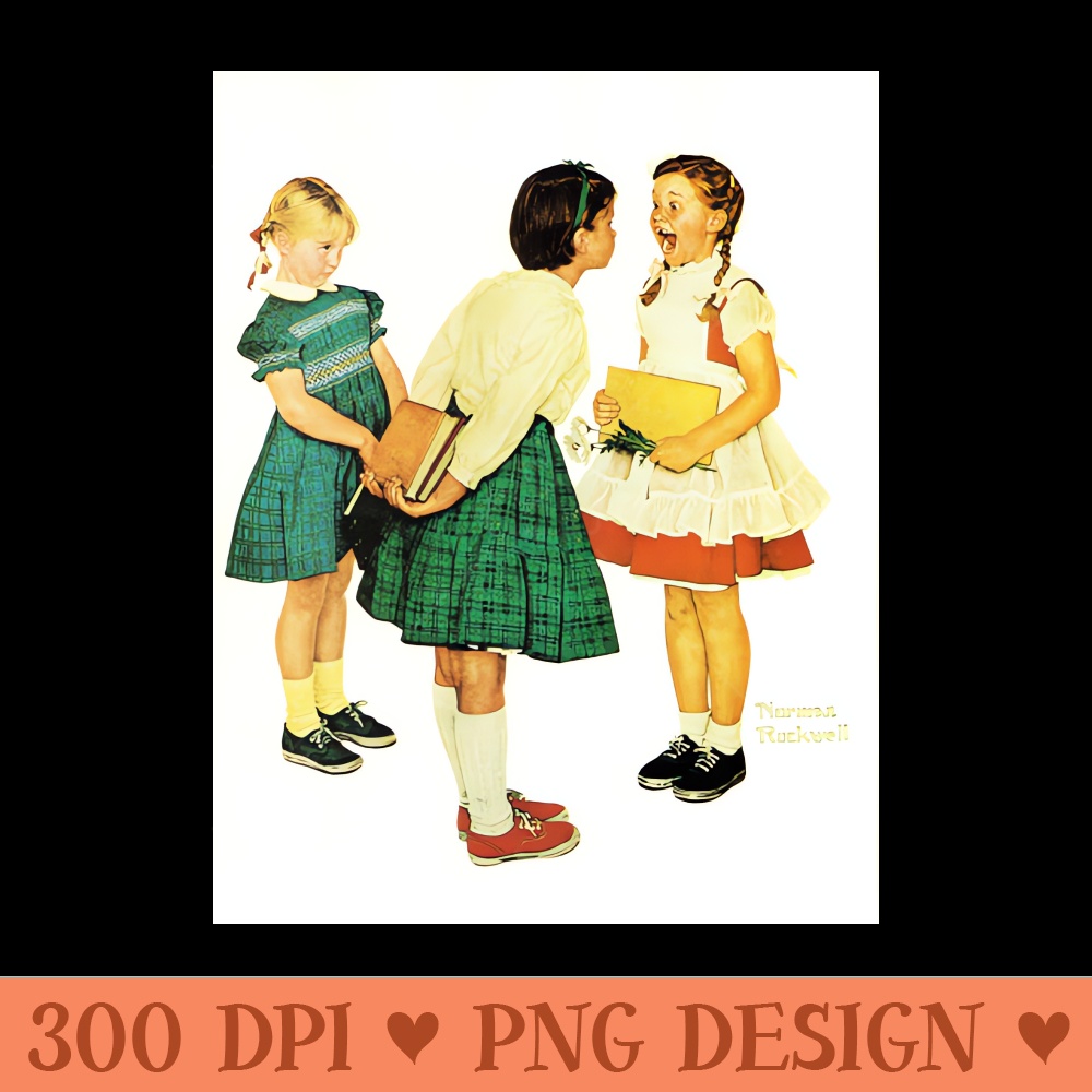 Checkup 1957 Norman Rockwell - PNG Download Collection - Flexibility