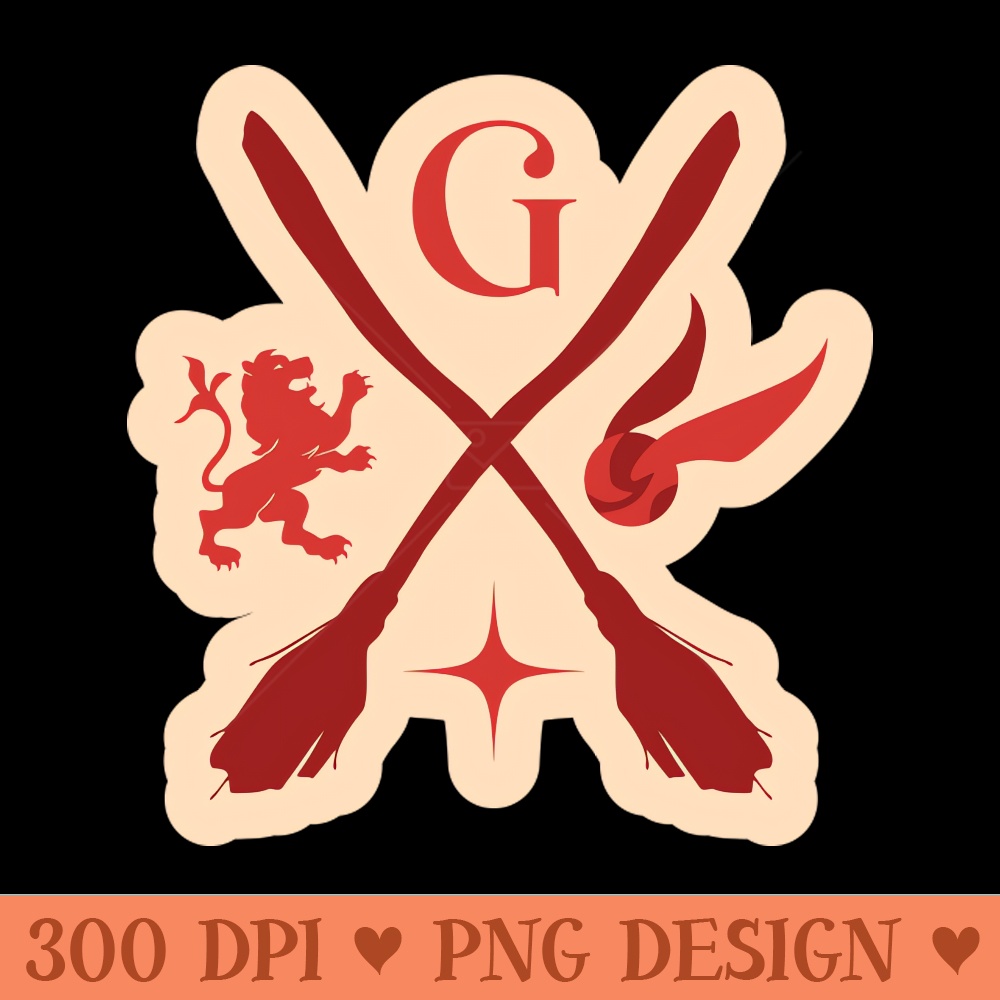 red lion house wizarding school logo - PNG Download Bundle - High Quality 300 DPI