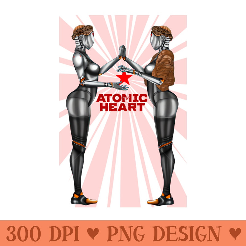 Atomic Heart Robots - PNG Designs - Flexibility