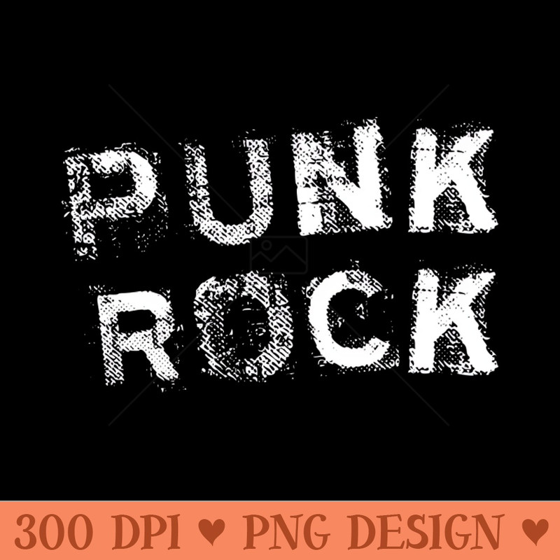 Punk Rock - - High Quality 300 DPI