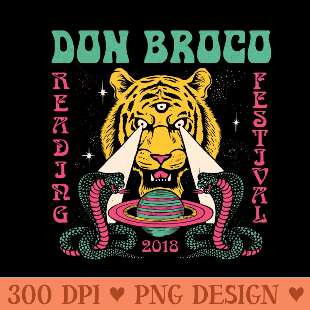 Tiger Don Broco - PNG Downloadable Resources - Popularity
