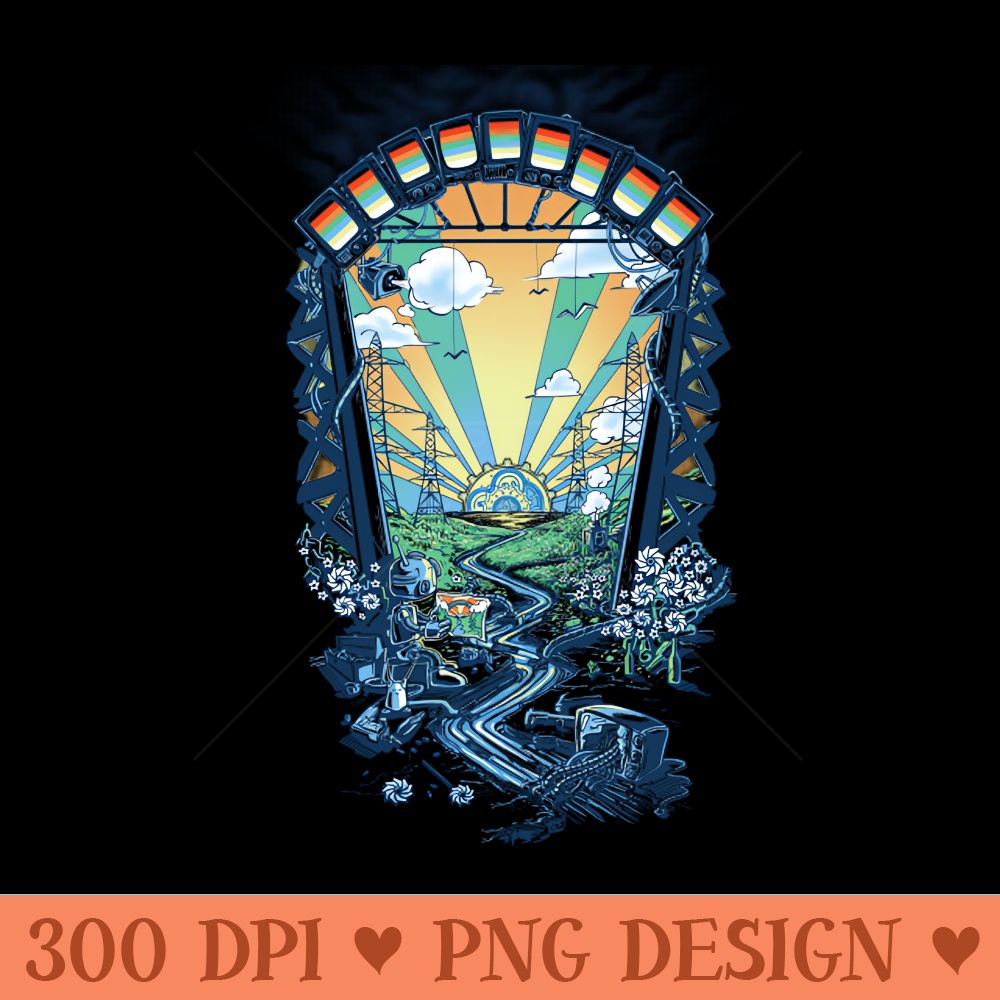 The Robots Renaissance - PNG Illustrations - Variety