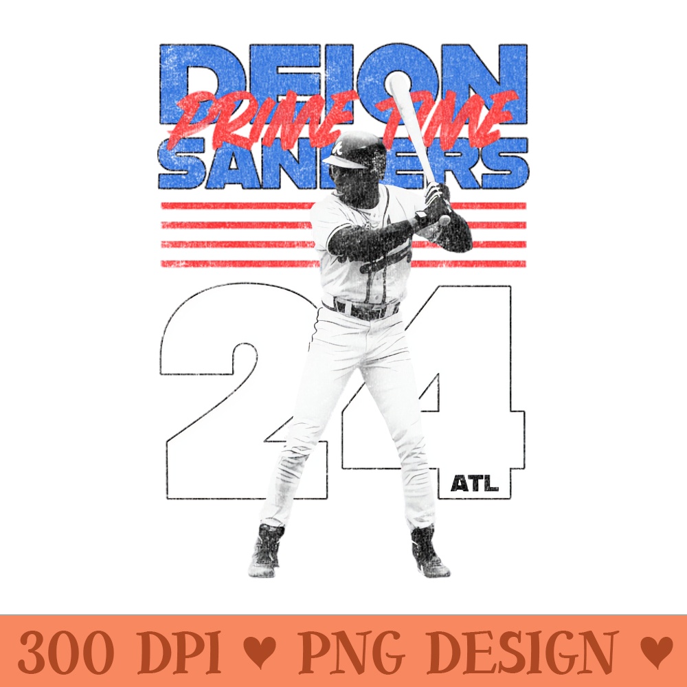 Deion Braves - PNG Artwork - Unique