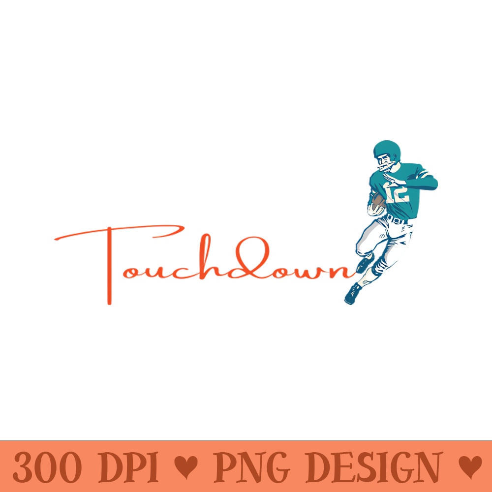 Touchdown Dolphins - PNG Illustrations - Good Value