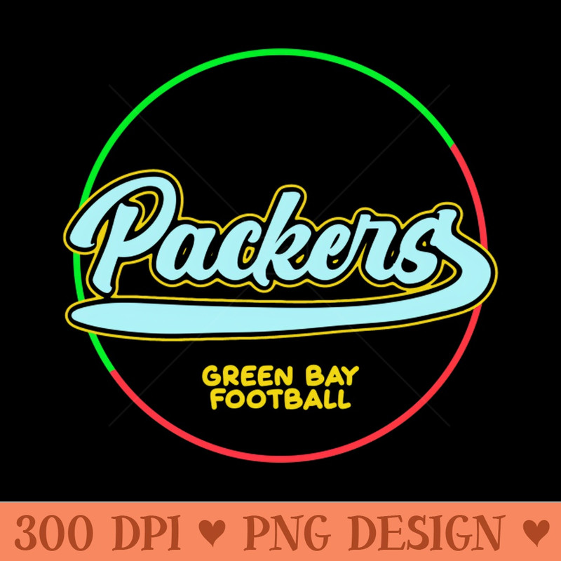 Packers - Sublimation PNG Designs - Flexibility