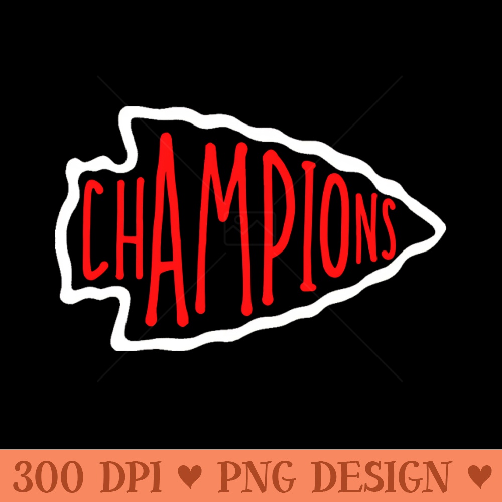 KC Champions - Sublimation PNG - Professional Design