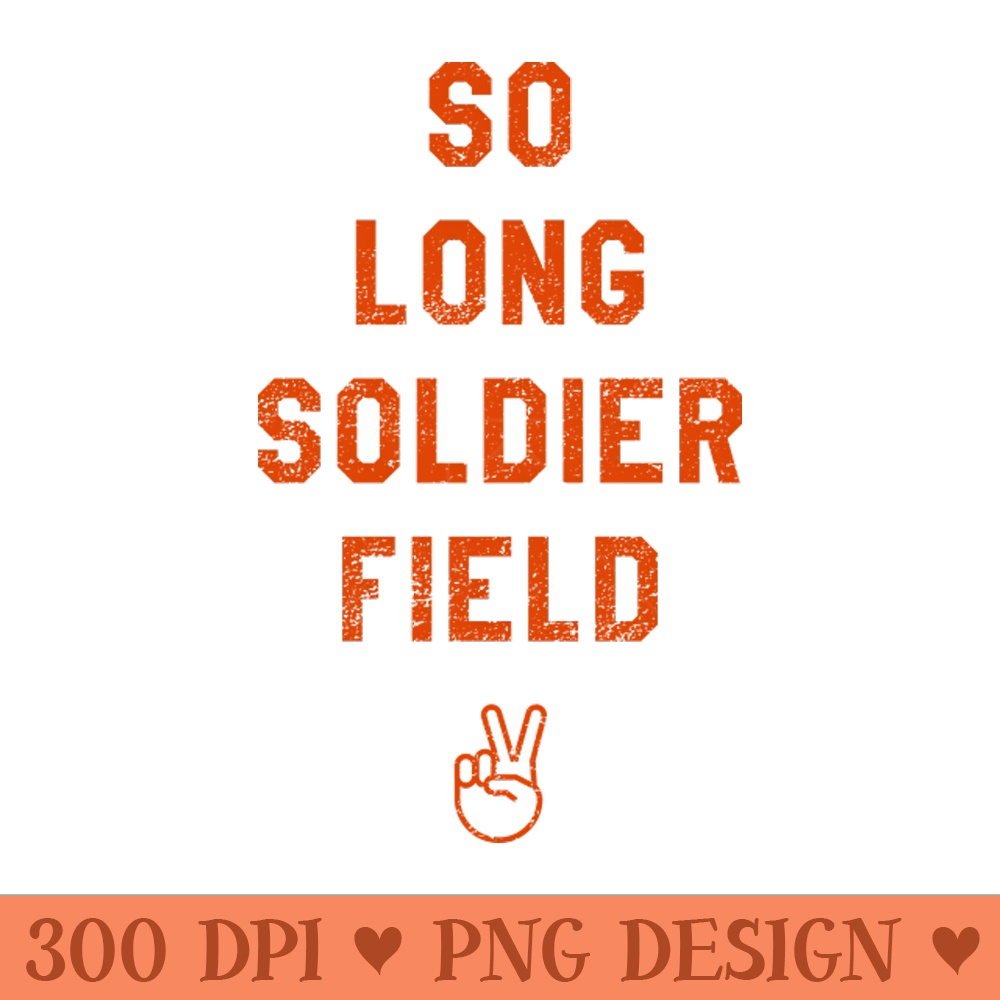 So Long Soldier Field II - PNG Downloadable Art - Flexibility