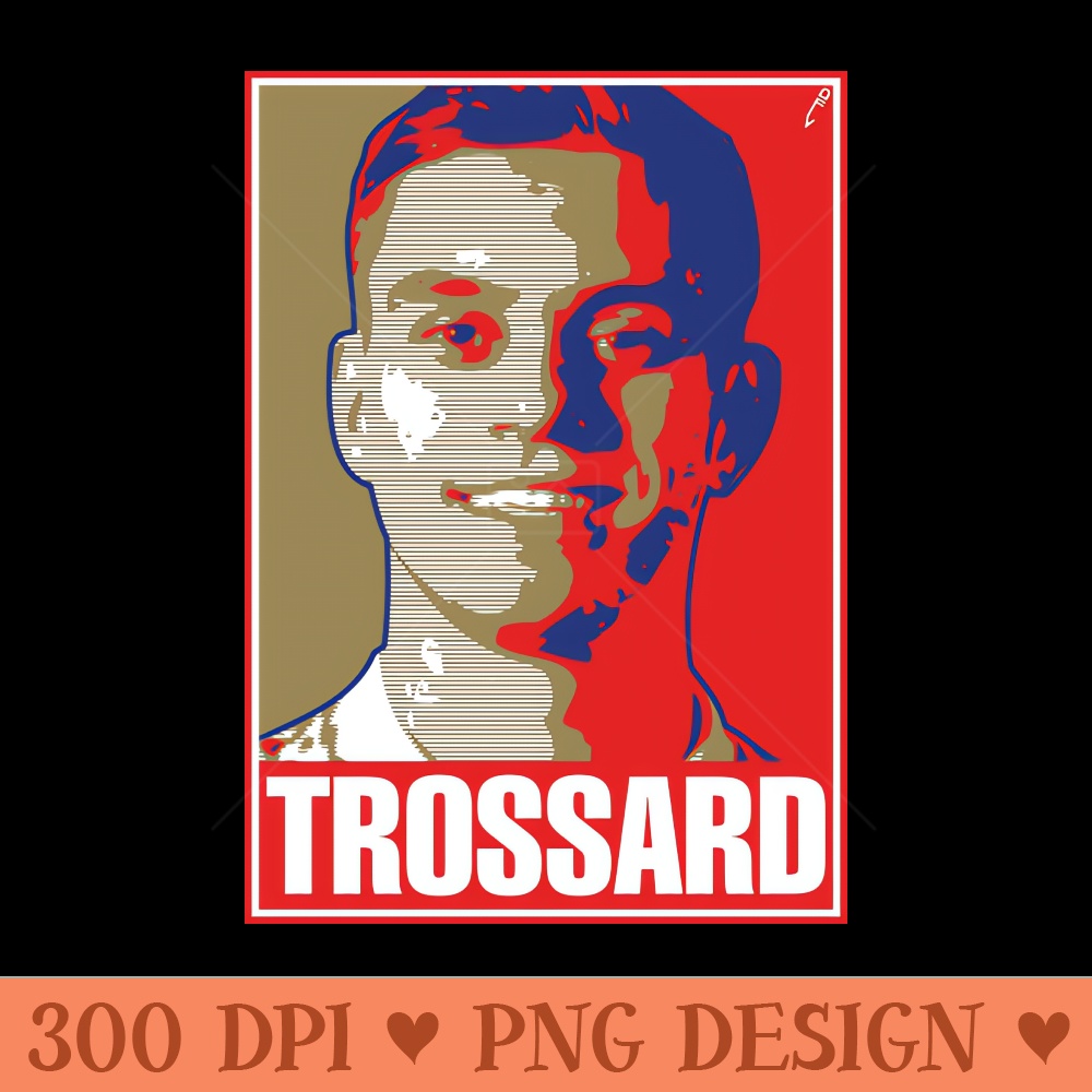 Trossard RED - Sublimation PNG - High Quality 300 DPI