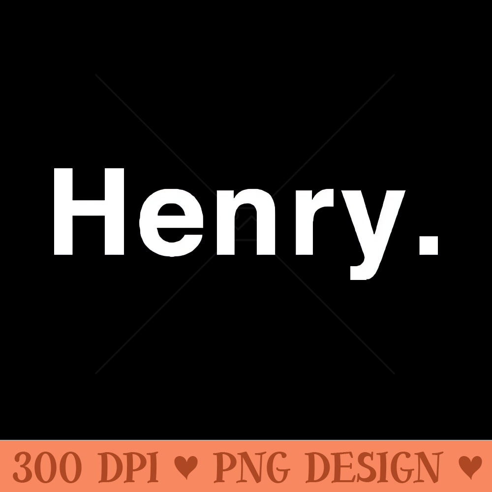Henry - PNG Download Pack - Variety