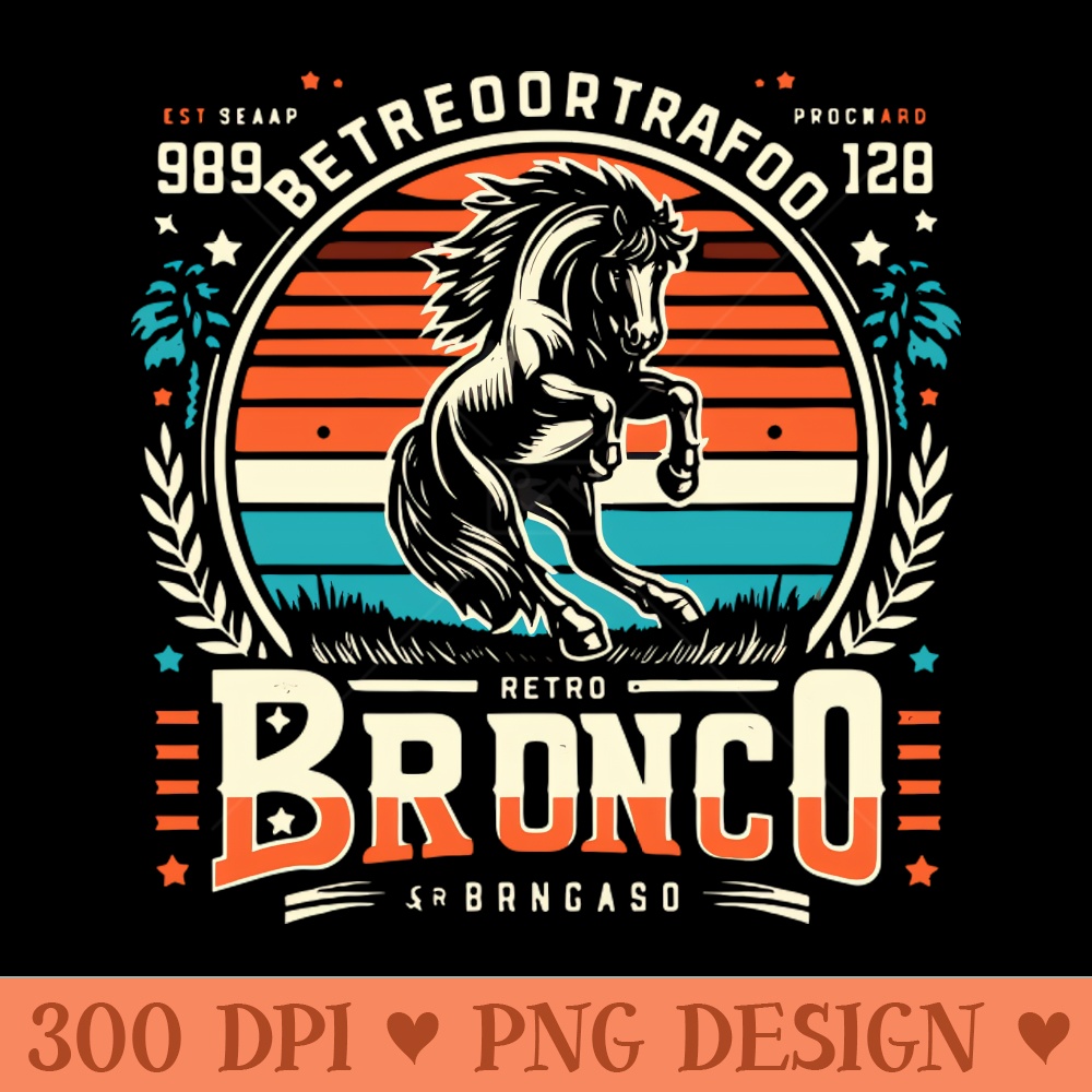 Retro Bronco - Premium PNG Downloads - Professional Design