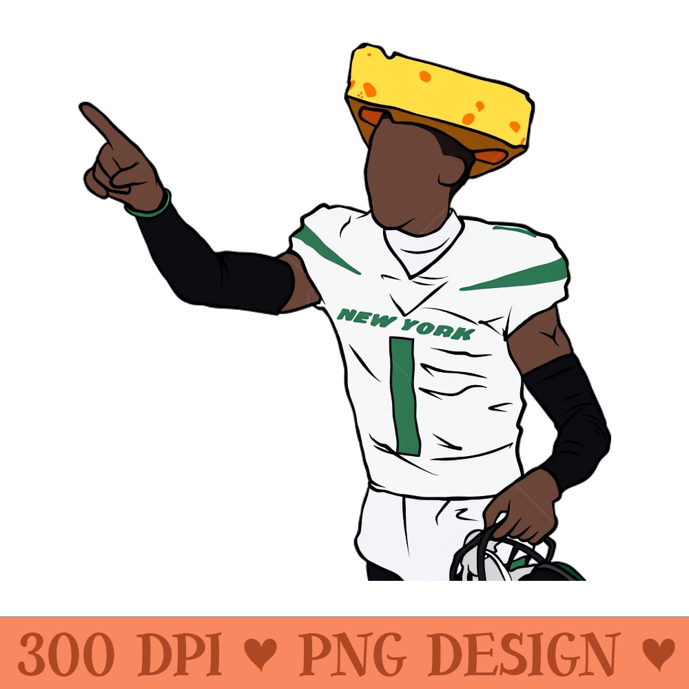 Sauce Gardner Cheesehead - PNG Graphics - Convenience