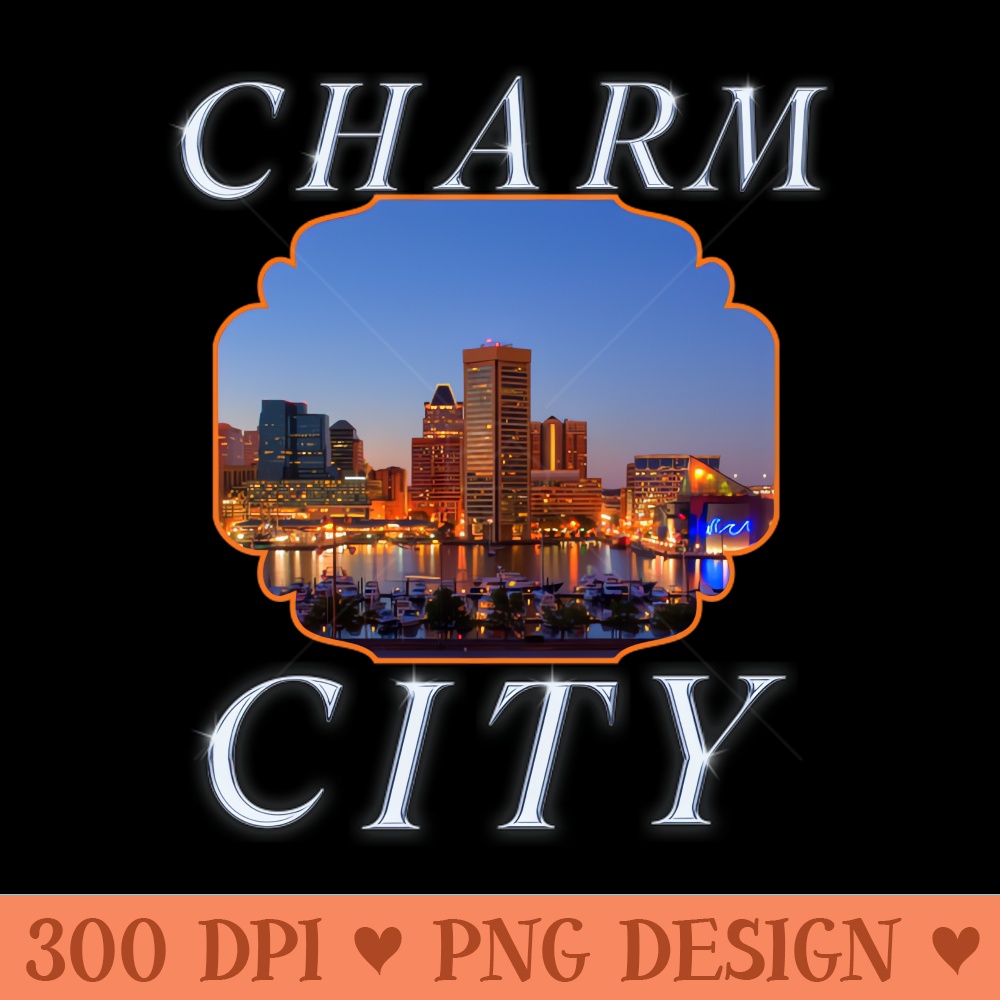 CHARM CITY SET DESIGN - PNG Download Library - High Quality 300 DPI
