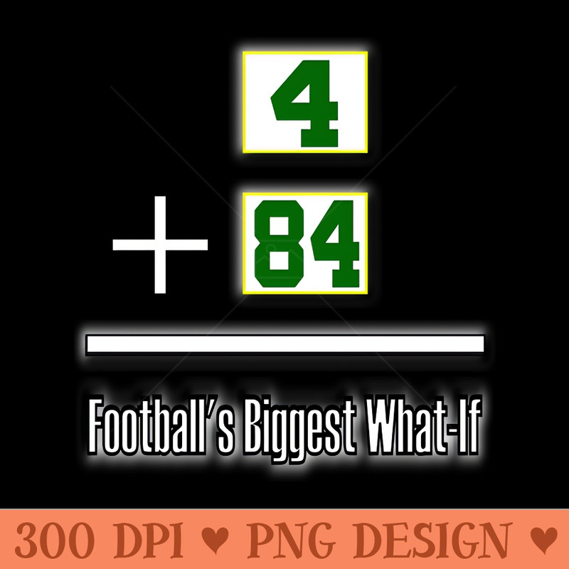Favre Plus Sharpe Equals Footballs Biggest WhatIf - PNG Illustrations - Unique