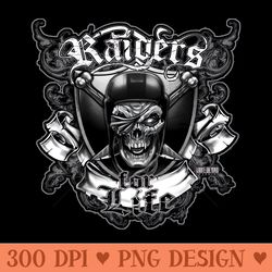 raiders for life - png download library