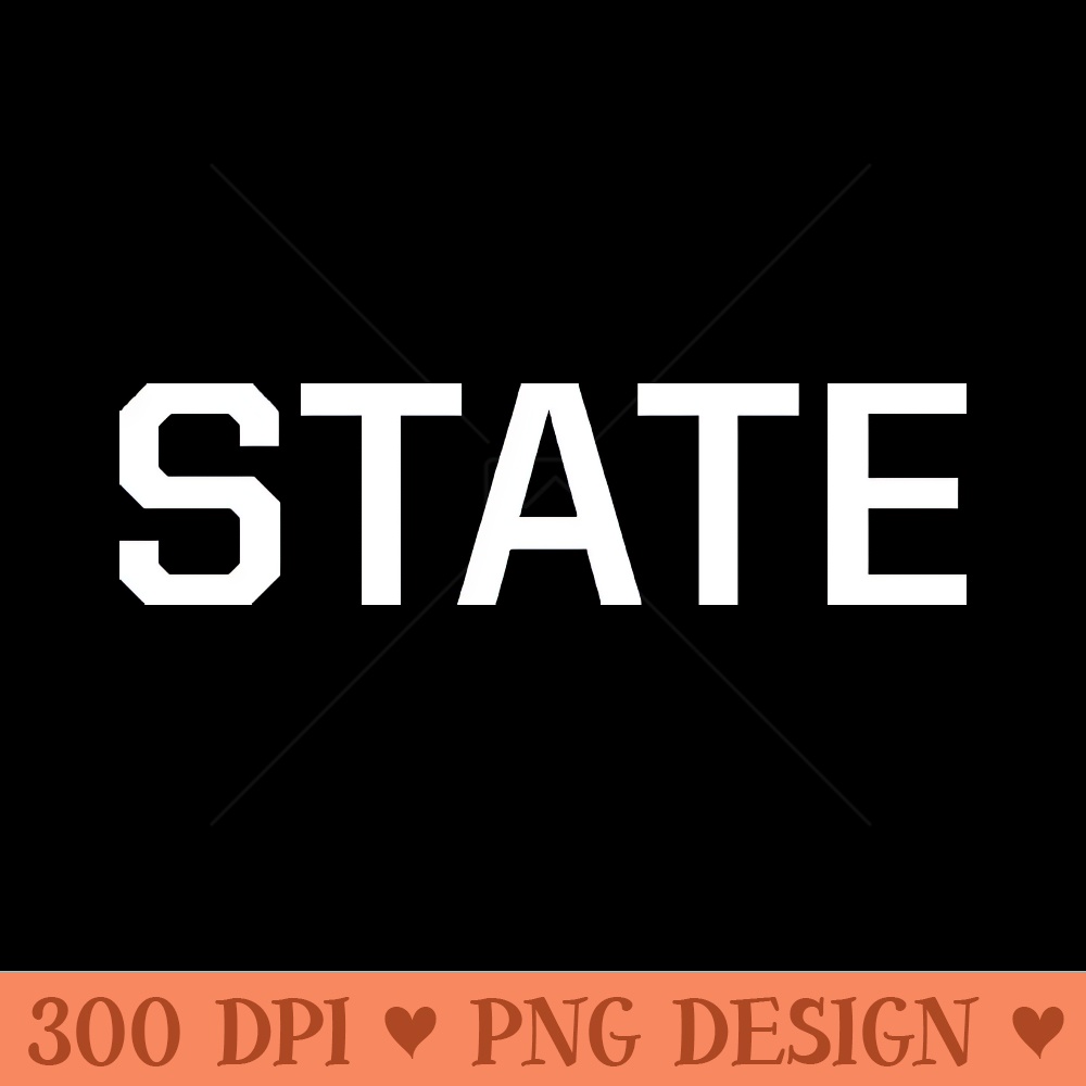 STATE - PNG File Download - Good Value