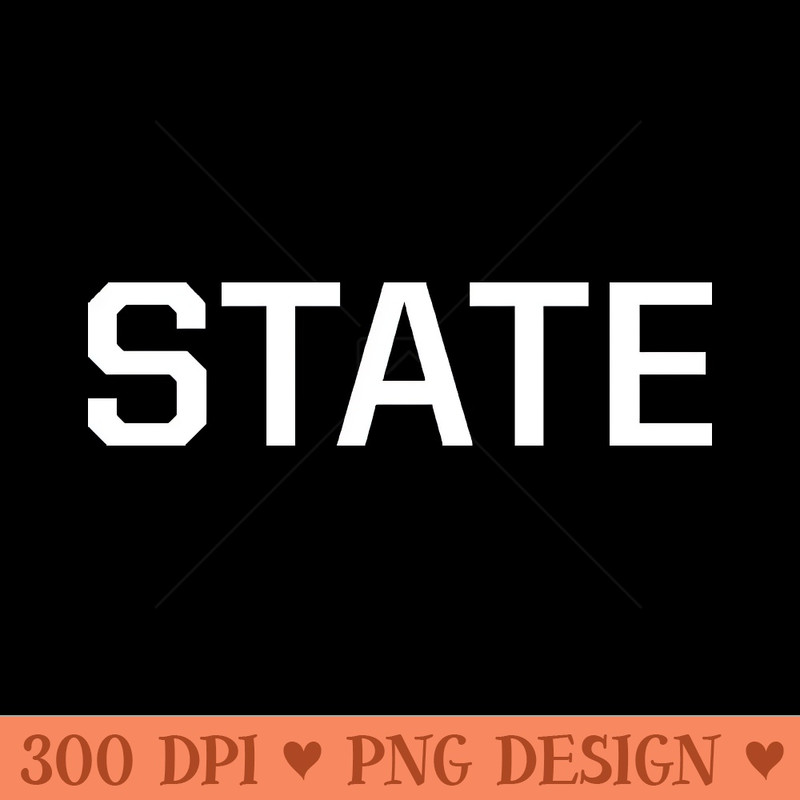 STATE - PNG File Download - Good Value