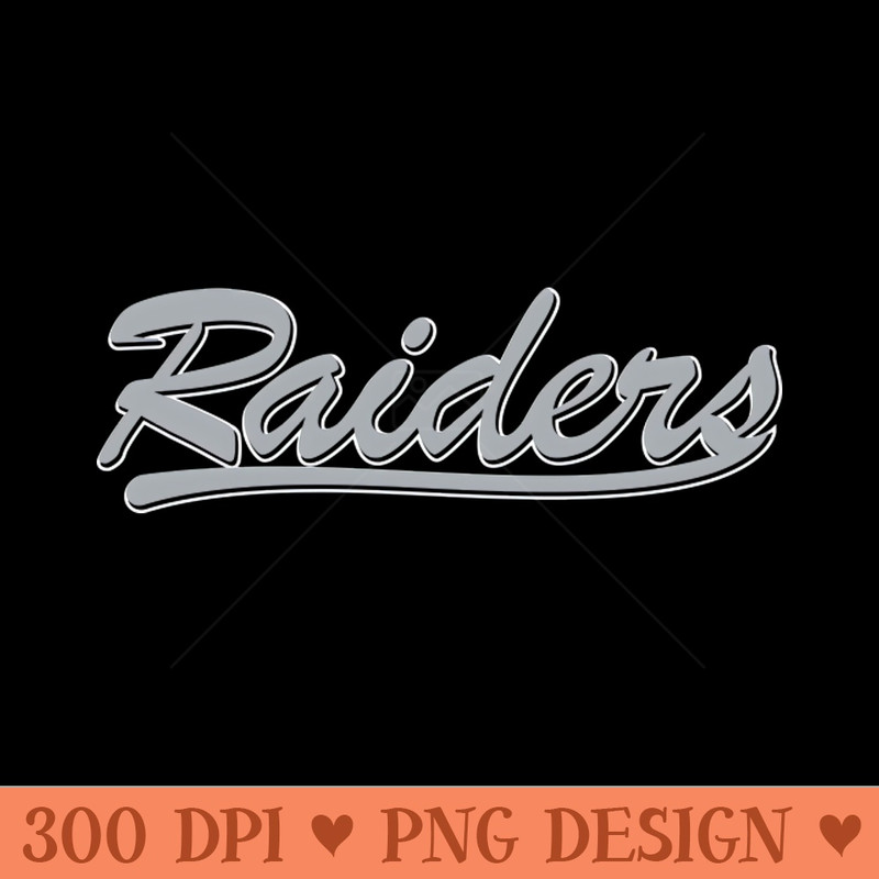 Raiders - Digital PNG Art - Flexibility