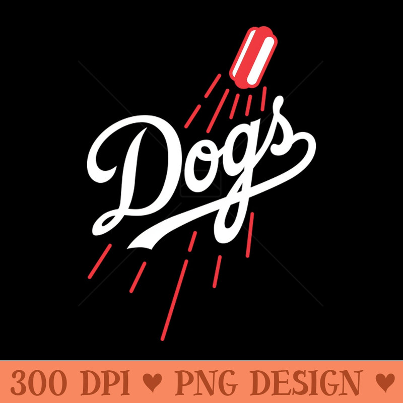 Dodger Dogs Blue - PNG Download Pack - High Quality 300 DPI