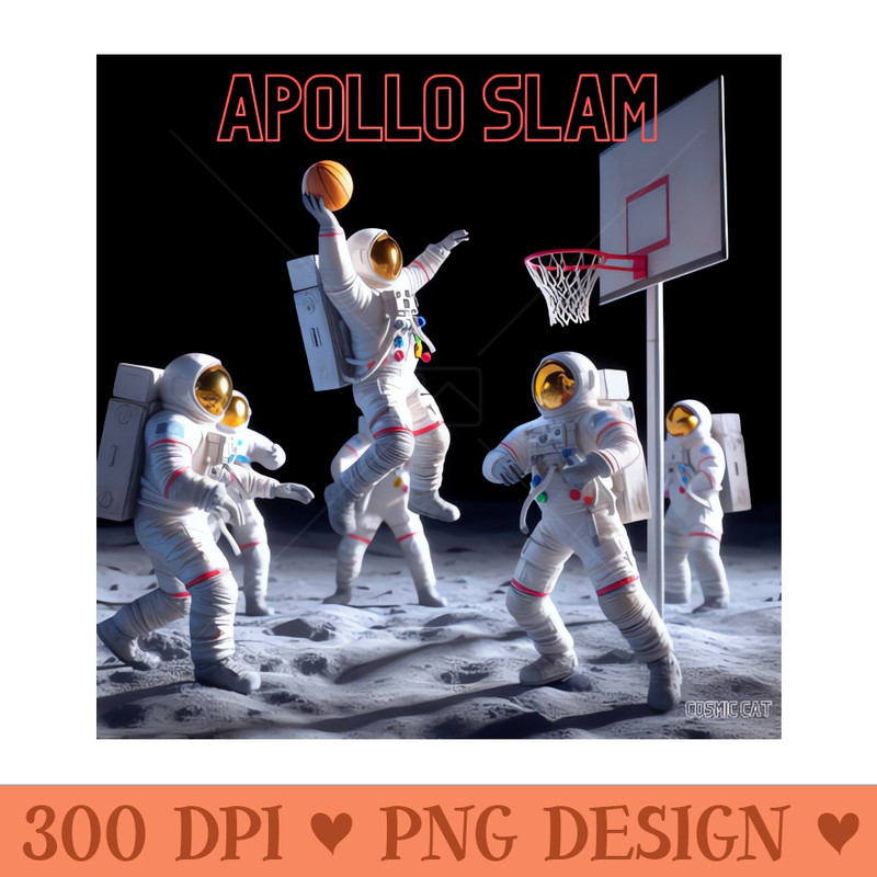 Apollo Slam - PNG Designs - Unique