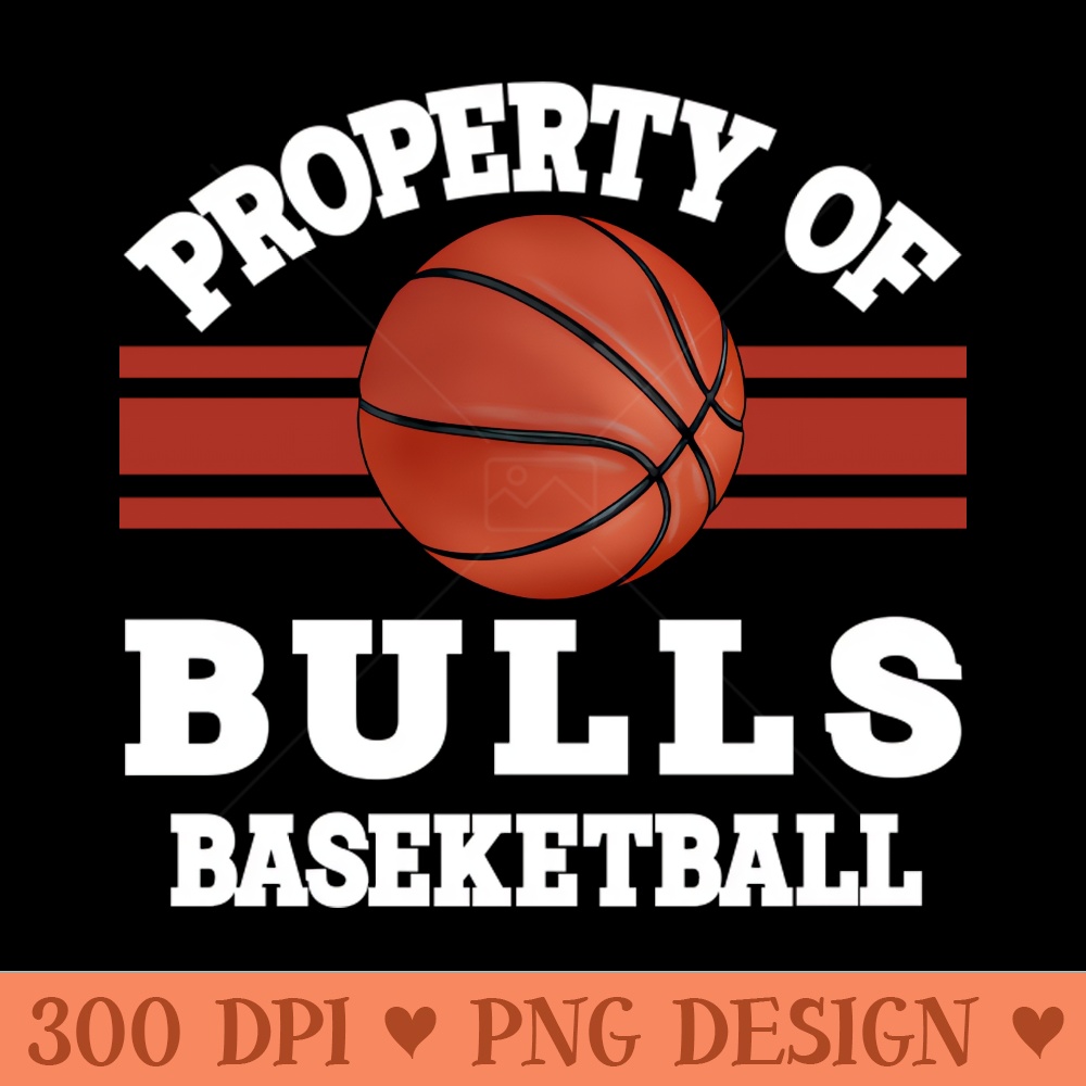 Proud Name Bulls Graphic Property Vintage Basketball - PNG Download Website - Convenience