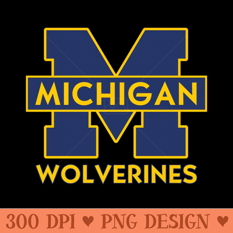 Michigan wolverines - PNG Download Bundle - Latest Updates