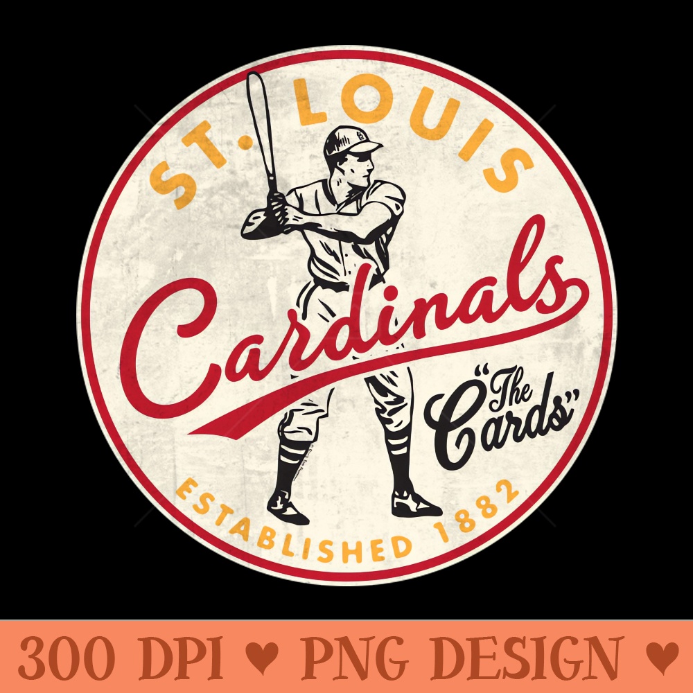 Old Style St. Louis Cardinals by Buck Tee - Transparent PNG - Popularity