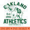 Vintage Oakland As by Buck Tee Originals - High Quality PNG - Variety