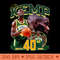 Shawn Kemp The Reign Man Basketball Legend Signature Vintage Retro 80s 90s Bootleg Rap Style - Digital PNG Art - High Quality 300 DPI