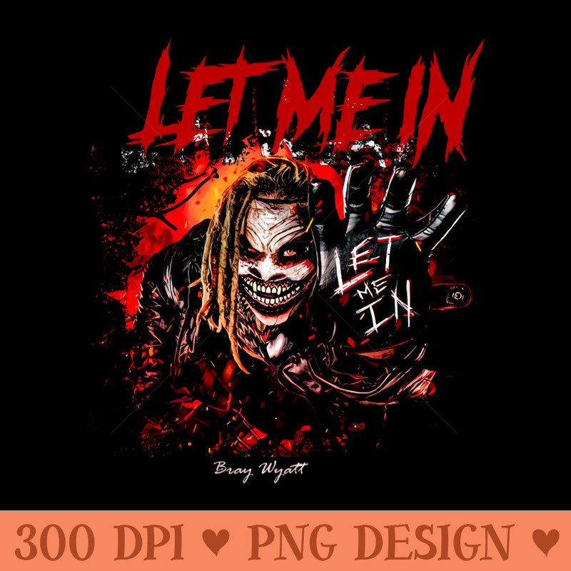 bray wyatt let me in - PNG Graphics - Customer Support
