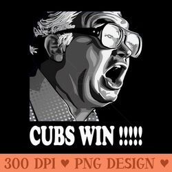 cubs win harry caray - png downloadable resources