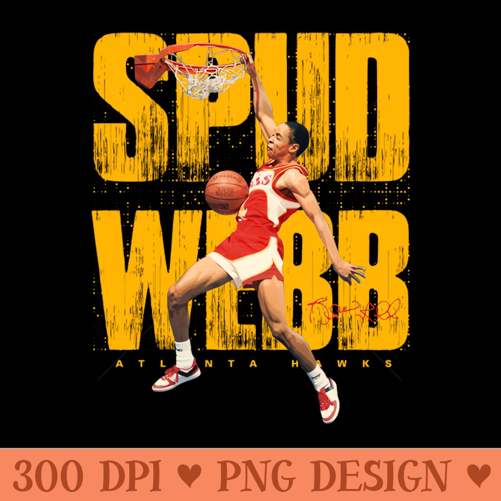 Spud Webb - Download PNG Graphics - Popularity