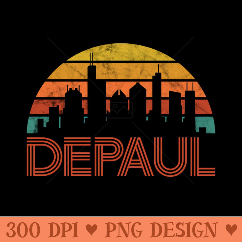 Show your DePaul Pride - PNG Downloadable Resources - Customer Support