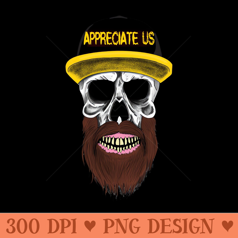 Bake Skull - Digital PNG Download - Professional Design