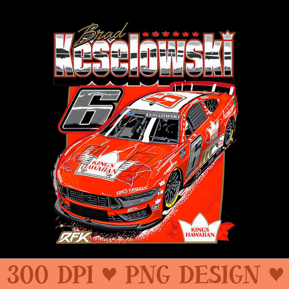 Brad Keselowski Kings - PNG Design Downloads - Unique