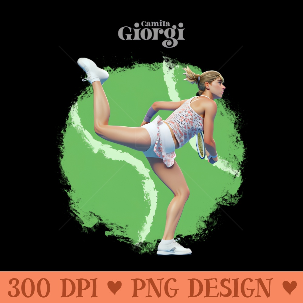 Camila Giorgi cartoon - PNG Printables - Latest Updates