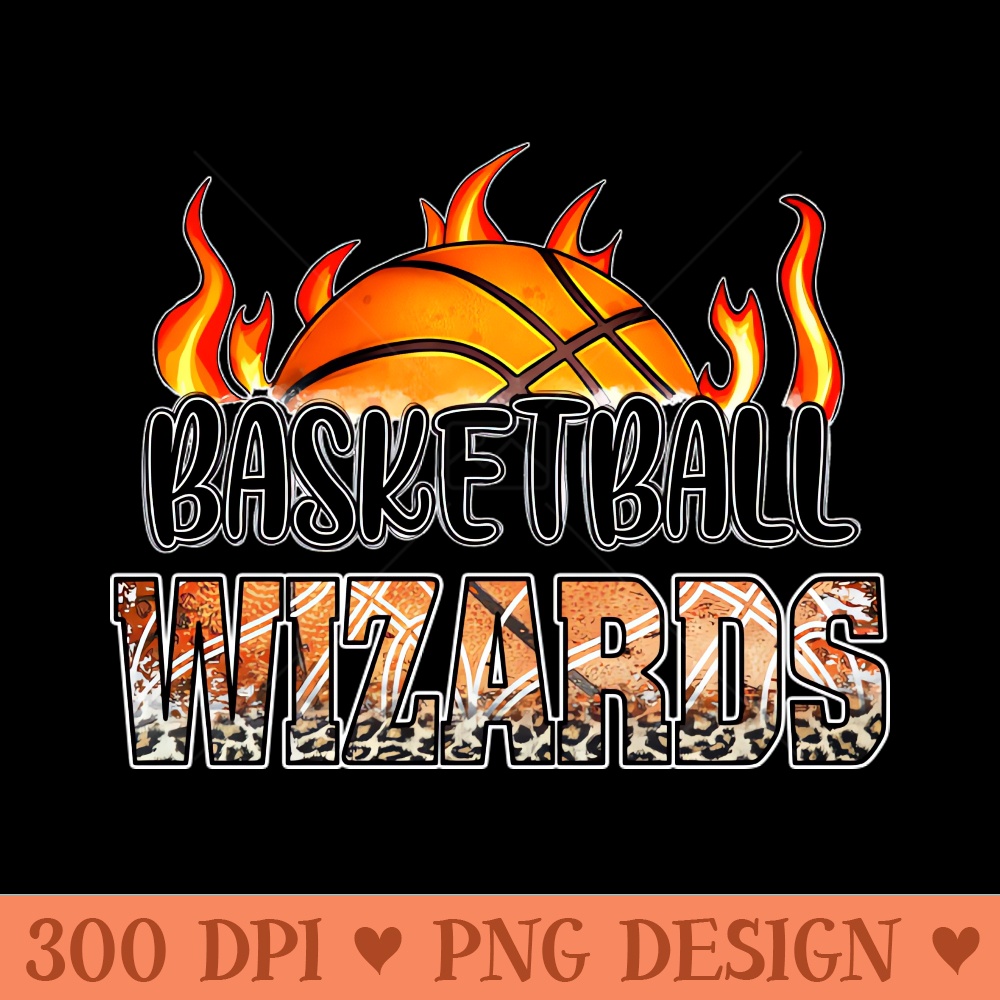 Classic Basketball Design Wizards Personalized Proud Name - PNG Illustrations - Popularity