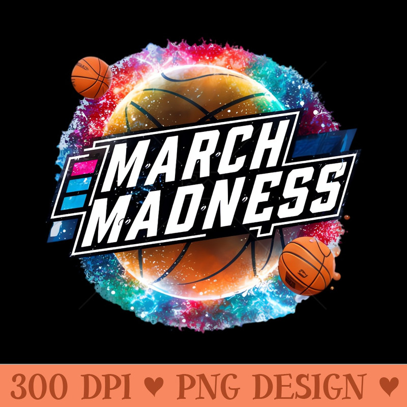march madness basketball - Sublimation PNG - Professional Design