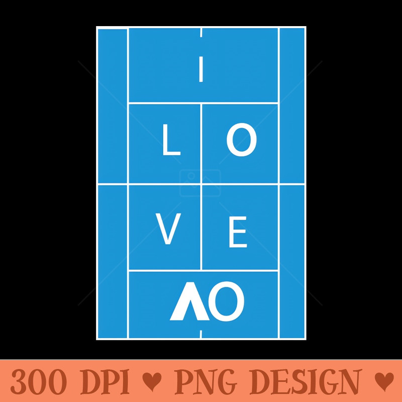 TENNIS AUSTRALIAN OPEN GRAND SLAM - PNG Artwork - Popularity