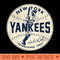 Babe Ruth Yankees by Buck Tee - Digital PNG Download - Unique