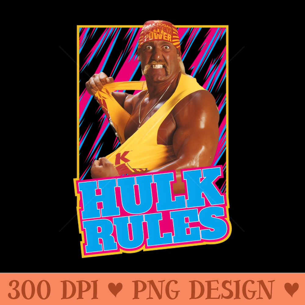 Smackdown Hulk Hogan - Digital PNG Files - Latest Updates