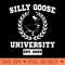 Silly Goose University Funny Meme School Silly Goose Academy - PNG Download Website - Latest Updates