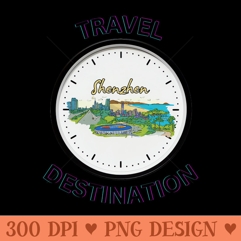 Travel to Shenzhen - PNG Download Bundle - Convenience