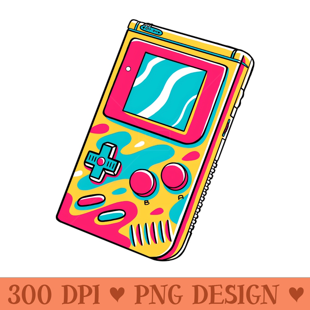 Game Boy - PNG Download Bundle - Variety