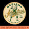 Retro Oakland As by Buck Tee Originals - Instant PNG Download - Convenience